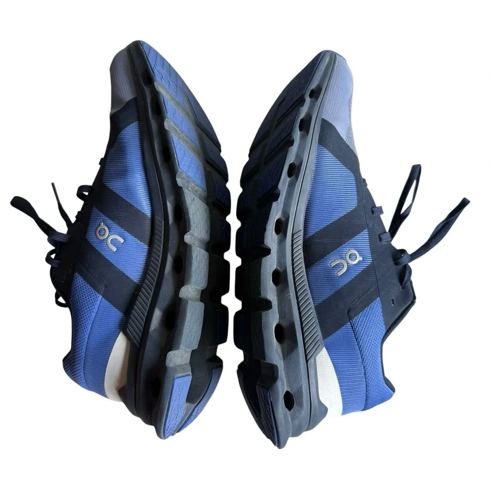 On Running Cloudrunner Shale Cobalt Blue Sneaker Shoe Size 8 style 46.98238